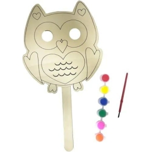 Ξύλινο σετ ζωγραφικής για παιδιά - Wooden painting set for children