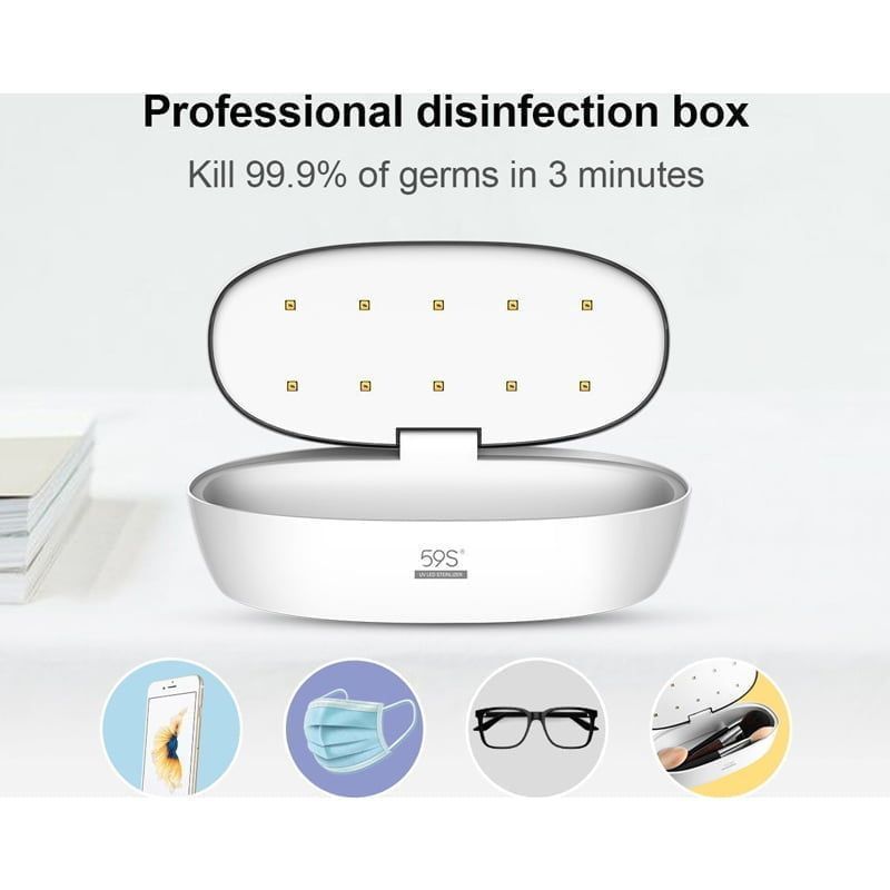 59s Uvc Led Sterilizer Συσκευή Αποστείρωσης S1 - UV-C LED Sterilizing Box - Image 6