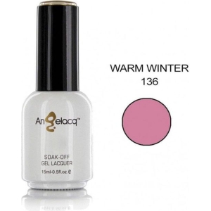 Angelacq ημιμόνιμο επαγγελματικό βερνίκι 15ml-0,5fl.oz #136