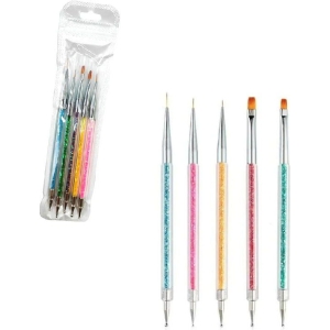 Πινέλα νυχιών 5τμχ - Nail brushes 5pcs