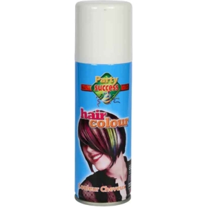 Αποκριάτικο Σπρέι Μαλλιών Άσπρο - 125ml - Party Color & Glitter For Hair