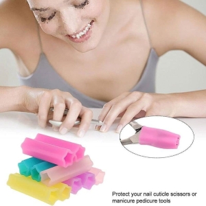Alternative view of Προστατευτικό κάλυμμα σιλικόνης για πενσάκια 2τμχ – Silicone nail clippers head protector