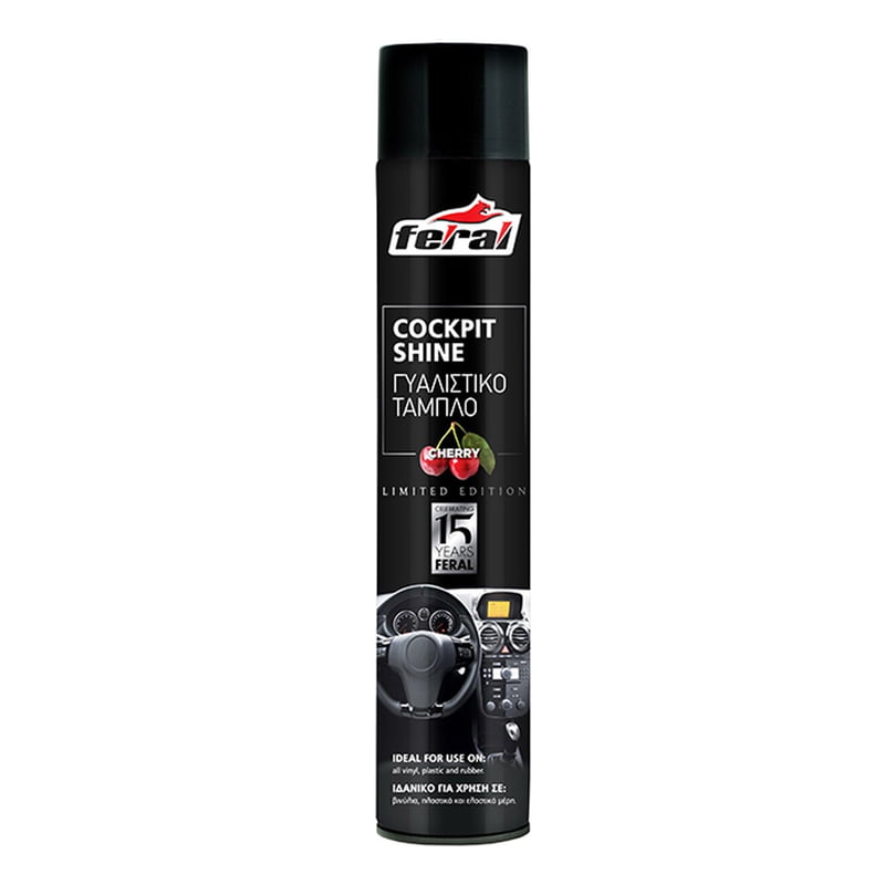 Feral Γυαλιστικό Ταμπλό Cherry 750ml - Cockpit Shine