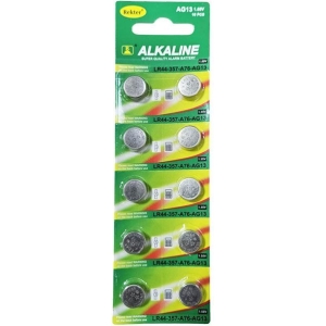 Σετ Αλκαλικών Μπαταριών LR44 1.5V 10τμχ - Alkaline Battery Set