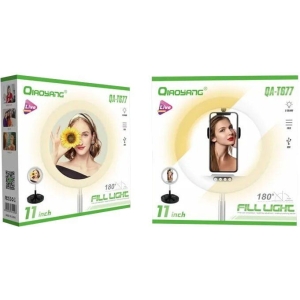 Qiaoyang Ring Light με Βάση 3 χρωμάτων QA-T677 – 180° Fill Light