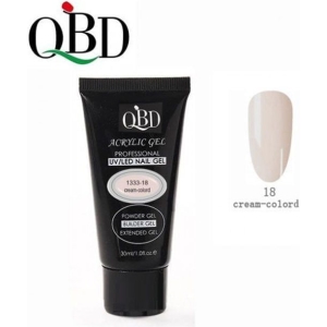 QBD Gel Χτισίματος Acrylic Gel UV & LED 30ml 1333-18