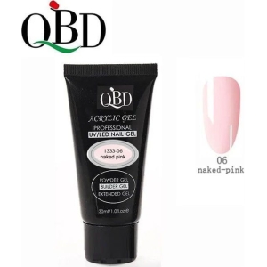 QBD Gel Χτισίματος Acrylic Gel UV & LED 30ml 1333-06