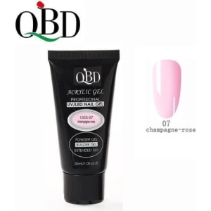 QBD Gel Χτισίματος Acrylic Gel UV & LED 30ml 1333-07