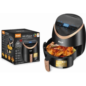 RAF Φριτέζα Αέρος RAF 5.0L 1500W Ψηφιακή Με Πολυλειτουργίες R5234B - RAF Digital Air Fryer 5.0L 1500W Multi Purpose