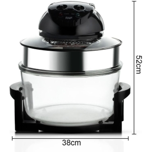 Alternative view of RAF Πολυλειτουργικό Φριτέζα Αέρος 8 σε 1 3500W 17l R.5406 - Multifunctional Airfryer Air Fryer Electric Fryer 3500W