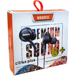 Madatel ενσύρματα ακουστικά 8+ - Music earphones