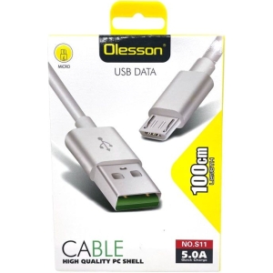 Olesson Καλώδιο δεδομένων γρήγορης φόρτισης Micro 1m 5.0A NO.S11 -  Data Cable Micro Quick Charging