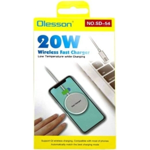 Olesson 20W Ασύρματος γρήγορος φορτιστής SD-54 - Wireless fast charger