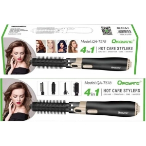 QIAOYANG Ηλεκτρική Βούρτσα Ζεστού Αέρα 4 σε 1 - Professional Hot Air Brush QA-T578