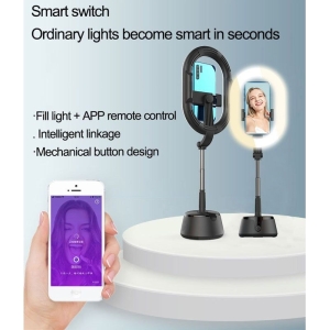 Alternative view of Qiaoyang LED Ring Light με Βάση QA-T678 – 360° Fill Light