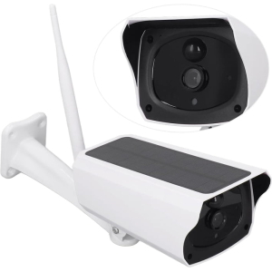 Ηλιακή Ασύρματη Επιτοίχια IP WiFi Κάμερα - Low Power IP WiFi Solar Bullet Camera