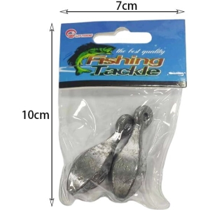 Βαρίδια ψαρέματος 2τμχ - Hook mounted - Additional weight lead fall hook 50G