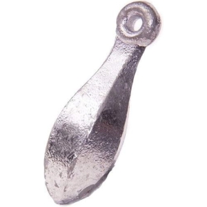 Alternative view of Βαρίδια ψαρέματος 2τμχ - Hook mounted - Additional weight lead fall hook 80G