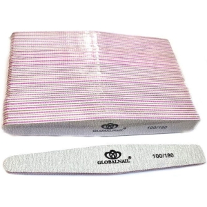 Globalnail Λίμα νυχιών 100/180 50τεμ. - Nail file