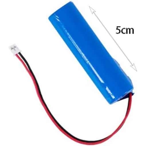 Alternative view of Μπαταρία 14500-500mAh 1.85Wh 3.7V με Καλώδιο και Βύσμα - Battery with Cable and Connector