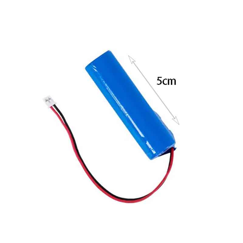 Μπαταρία 14500-500mAh 1.85Wh 3.7V με Καλώδιο και Βύσμα - Battery with Cable and Connector - Image 2