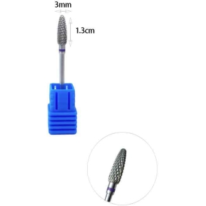 Alternative view of Φρεζάκι καρβιδίου Μπλε 53#- Carbide nail drill bit