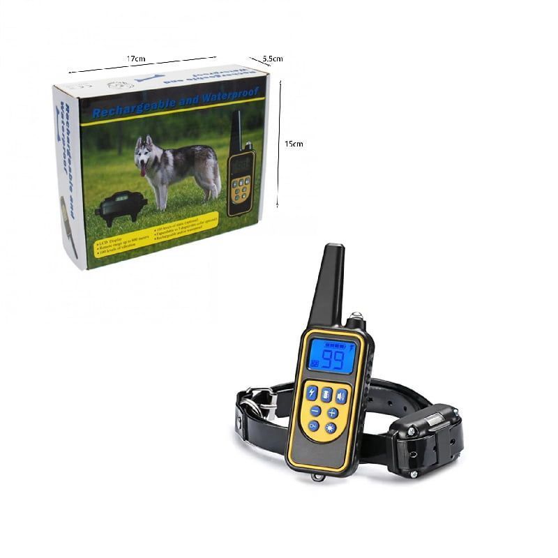 Ηλεκτρονικό Κολάρο Εκπαίδευσης Σκύλου Επαναφορτιζόμενο 1τεμ. - Rechargeable and Waterproof - Image 3