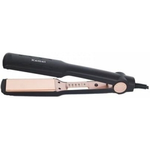 Kemei KM-470 Ισιωτική μαλλιών με φαρδιές πλάκες - Hair straightener