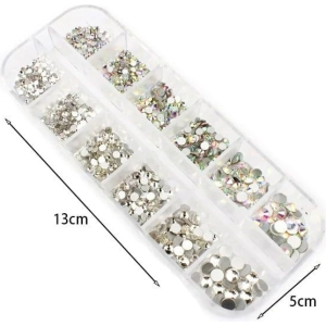 Alternative view of Στρασάκια νυχιών Ιριδίζον #301- Nail accessories