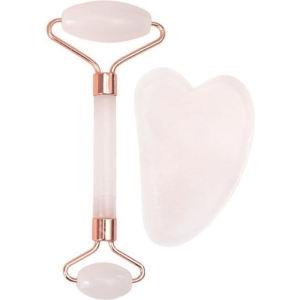 Σετ Ρολό και Πέτρα για Μασάζ Προσώπου και Σώματος – Facial massage anti-aging