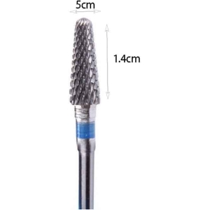 Alternative view of Φρεζάκι καρβιδίου Μπλε 57#- Carbide nail drill bit