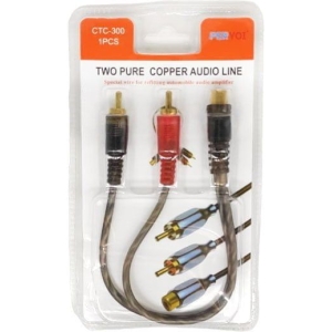 Καλώδιο ήχου Aux Audio PerVoi CTC-300 – Two pure copper audio line