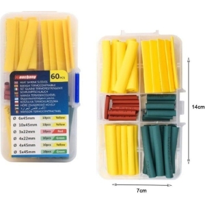 Alternative view of Rchang Θερμοσυστελλόμενοι σωλήνες/ Σωλήνες συρρίκνωσης 60τεμ. W11248 - Hest Shrink Sleeves