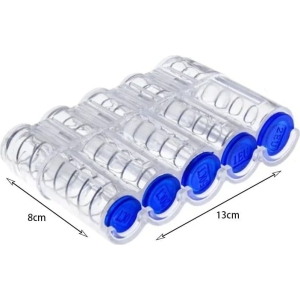 Alternative view of Κερματοθήκη 5 Θέσεων Διάφανη Μικρή - 5 Position Transparent Coin Holder