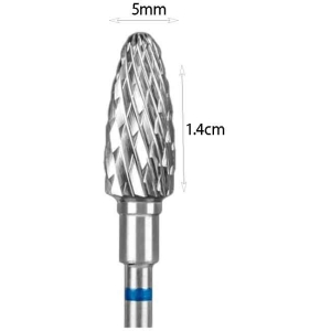 Alternative view of Φρεζάκι καρβιδίου μπλε 59#- Carbide nail drill bit
