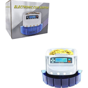Ηλεκτρικός Ψηφιακός Καταμετρητής Κερμάτων με Ψηφιακή Οθόνη LED - Coin Sorter