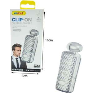 Alternative view of Andowl Ασύρματο ακουστικό με κλιπ Q-EH640 - Clip-On Wireless Headset