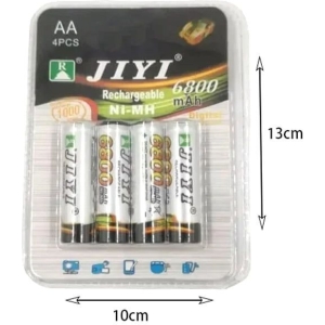 Alternative view of Επαναφορτιζόμενη μπαταρία ΑA JIYI Νi-MH 1,2V 2800mAh 4 τμχ - Rechargeable battery AA 4pcs