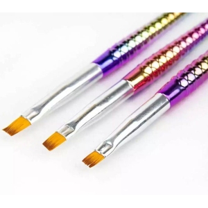 Alternative view of Πινέλα νυχιών για gel acrygel 3 τεμάχια - Nail brush