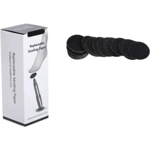 Σετ ανταλλακτικά αυτοκόλλητα για δίσκο πεντικιούρ 100τεμ. - Replaceable sanding paper