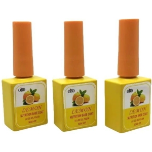 QBD base coat 15ml x 3τμχ - Nutrition base coat gel polish