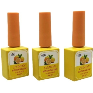 Alternative view of QBD base coat 15ml x 3τμχ - Nutrition base coat gel polish