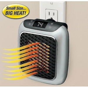 Αερόθερμο Κεραμικό Πρίζας 800W Με Ρυθμιζόμενο Θερμοστάτη & Χρονοδιακόπτη - Handy heater turbo 800