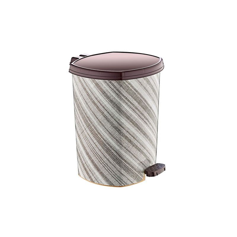 Κάδος σκουπιδιών με πεντάλ 40cm D009 X160- Trash can - bin - Image 2
