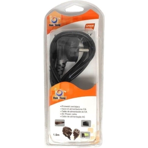 Alternative view of Run & Teng Καλώδιo Τροφοδοσίας για PC Μαύρο 1.5m - PC cable