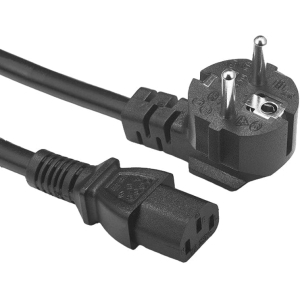 Run & Teng Καλώδιo Τροφοδοσίας για PC Μαύρο 1.5m - PC cable