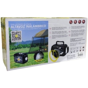 Alternative view of Andowl Q-YX1793 ηλιακό φορητό ηχείο με USB - Solar wireless speaker