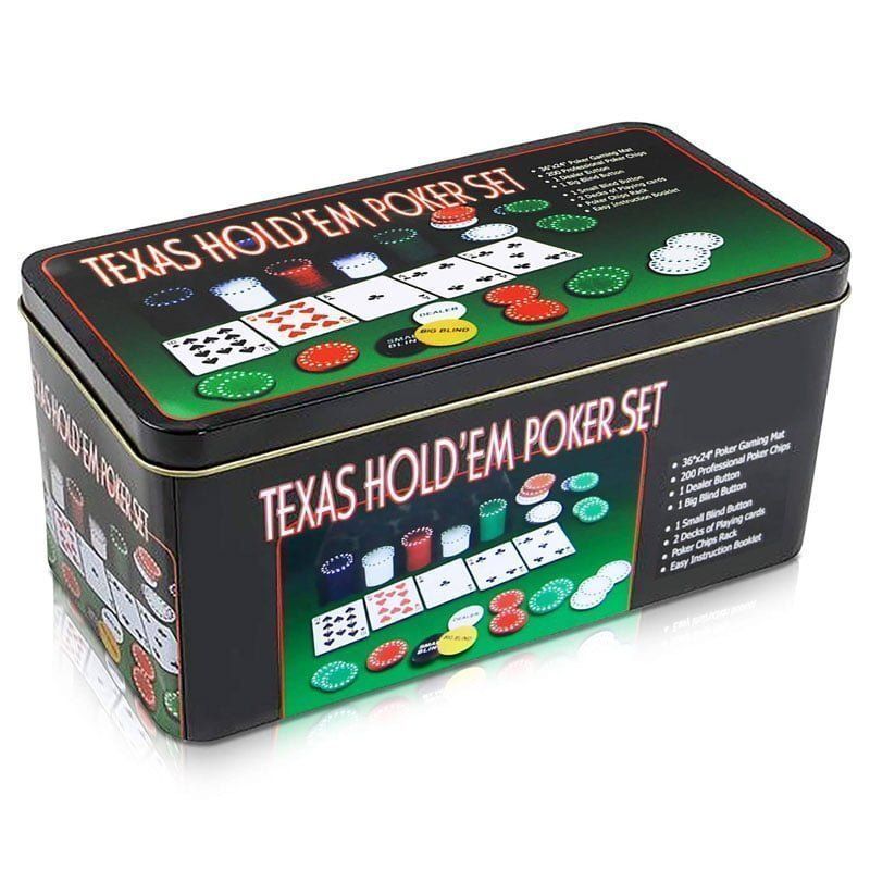 Πόκερ Μίνι Σετ - Texas Hold Em Poker Set - Image 2