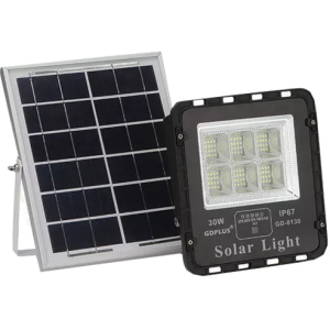 Ηλιακός προβολέας τοίχου με τηλεχειριστήριο 30W GD-8130 GDPLUS
