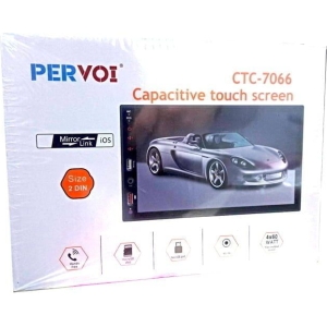 Alternative view of PerVoi Οθόνη αυτοκινήτου 7" HD αφής CTC-7066 multimedia system - Capacitive touch screen